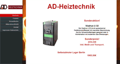 Desktop Screenshot of guss-heizkessel.de