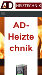 Mobile Screenshot of guss-heizkessel.de